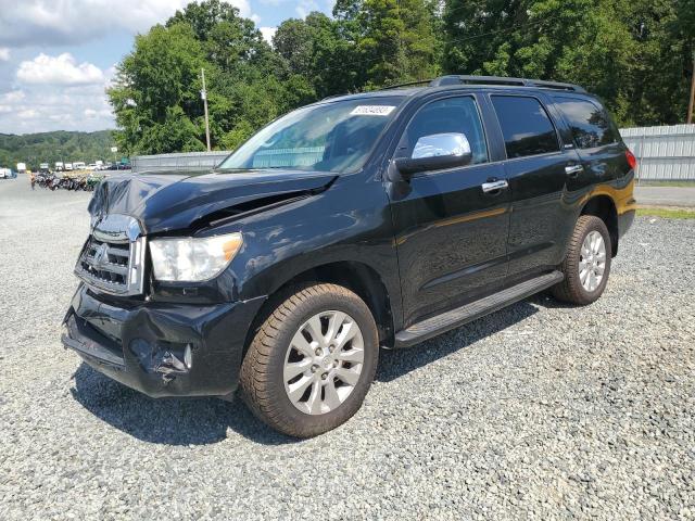 5TDDY5G12FS124590 - 2015 TOYOTA SEQUOIA PLATINUM BLACK photo 1