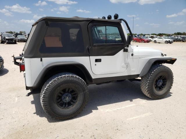 1J4FY29P4WP703366 - 1998 JEEP WRANGLER / SE WHITE photo 3