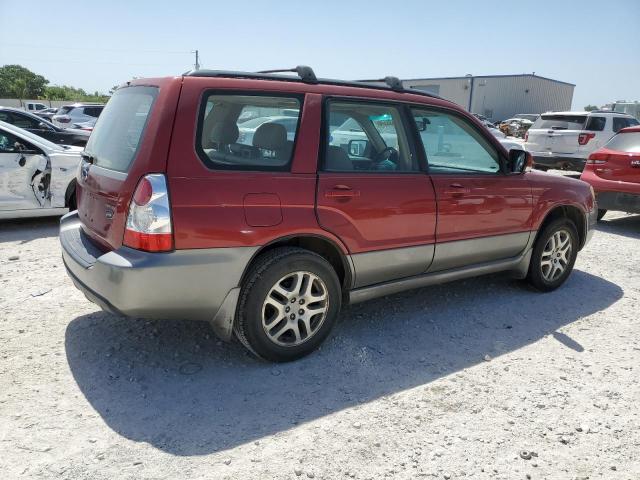JF1SG67676H748536 - 2006 SUBARU FORESTER 2.5X LL BEAN RED photo 3