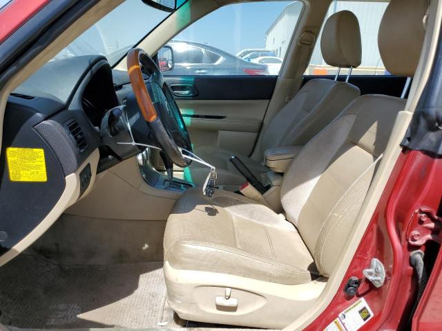 JF1SG67676H748536 - 2006 SUBARU FORESTER 2.5X LL BEAN RED photo 7
