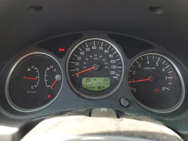 JF1SG67676H748536 - 2006 SUBARU FORESTER 2.5X LL BEAN RED photo 9