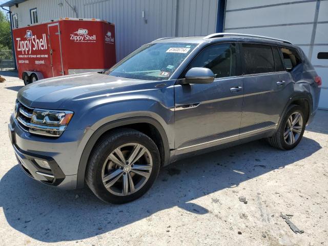 1V2RR2CA7KC620731 - 2019 VOLKSWAGEN ATLAS SEL GRAY photo 1