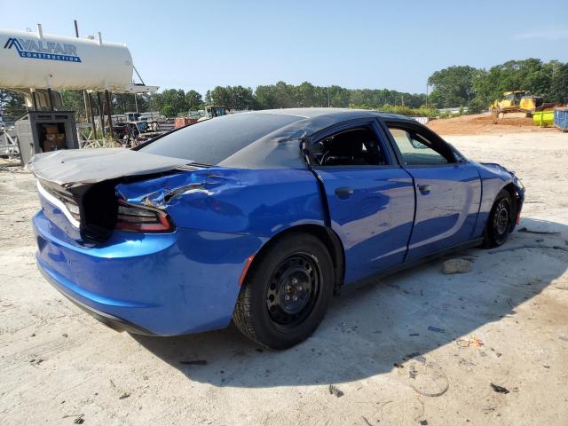 2C3CDXKT0HH518106 - 2017 DODGE CHARGER POLICE BLUE photo 3