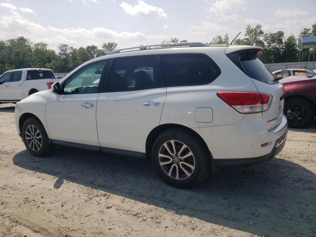 5N1AR2MN9DC687023 - 2013 NISSAN PATHFINDER S WHITE photo 2