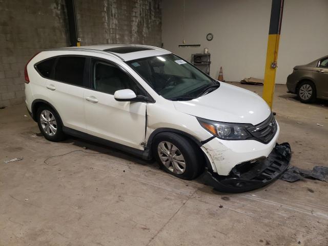 5J6RM3H79DL018705 - 2013 HONDA CR-V EXL WHITE photo 4