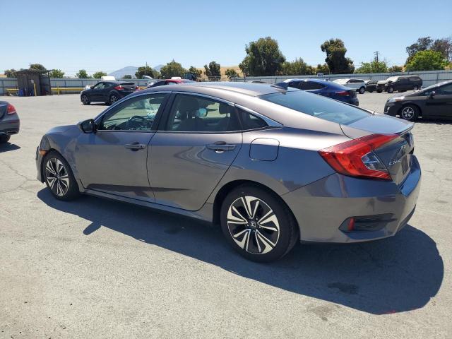 JHMFC1F37JX009228 - 2018 HONDA CIVIC EX გრაფიტი ფოტო 2