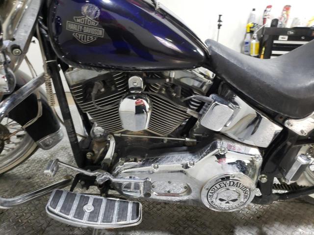 1HD1BWB105Y079328 - 2005 HARLEY-DAVIDSON FLSTCI PURPLE photo 6