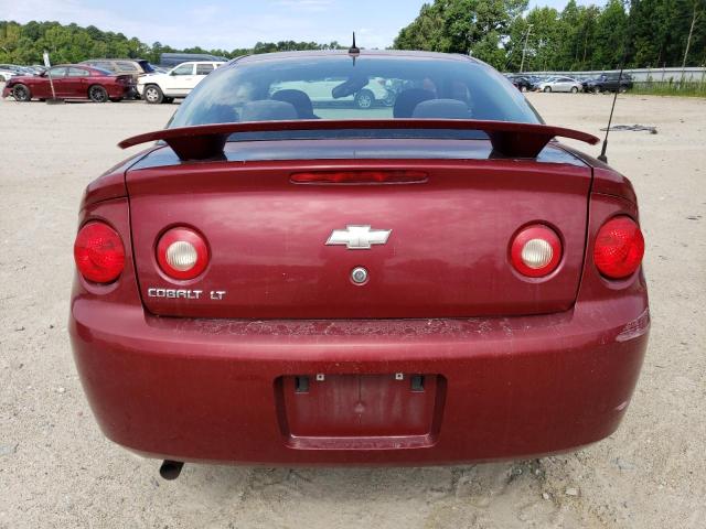 1G1AT18H197174412 - 2009 CHEVROLET COBALT LT BURGUNDY photo 6