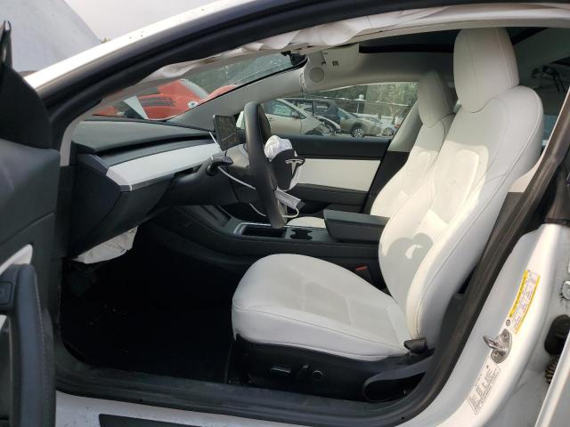 5YJ3E1EB5MF926609 - 2021 TESLA MODEL 3 WHITE photo 7