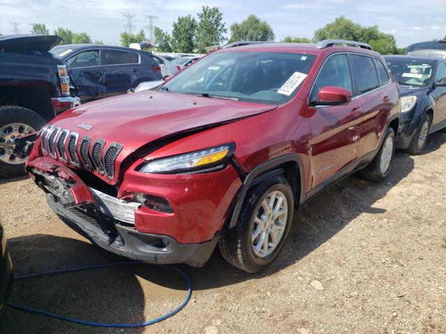 1C4PJMCB6GW245294 - 2016 JEEP CHEROKEE LATITUDE BURGUNDY photo 1