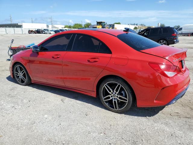 WDDSJ4EBXJN586448 - 2018 MERCEDES-BENZ CLA 250 RED photo 2