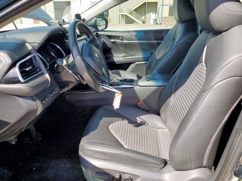 4T1B11HK6JU550696 - 2018 TOYOTA CAMRY L BLUE photo 7