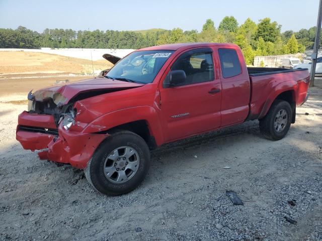 5TETU62N67Z418389 - 2007 TOYOTA TACOMA PRERUNNER ACCESS CAB RED photo 1