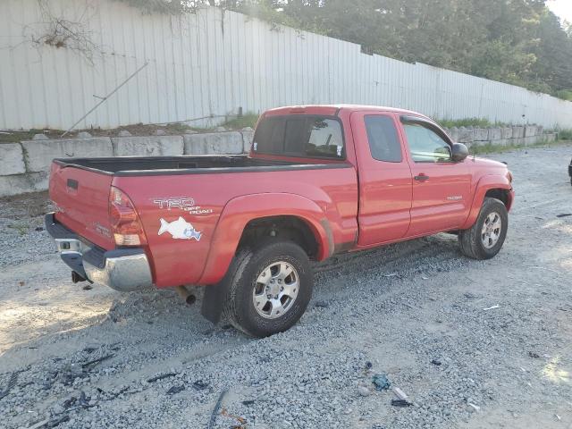 5TETU62N67Z418389 - 2007 TOYOTA TACOMA PRERUNNER ACCESS CAB RED photo 3