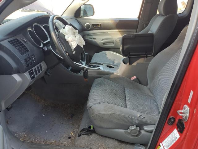 5TETU62N67Z418389 - 2007 TOYOTA TACOMA PRERUNNER ACCESS CAB RED photo 7