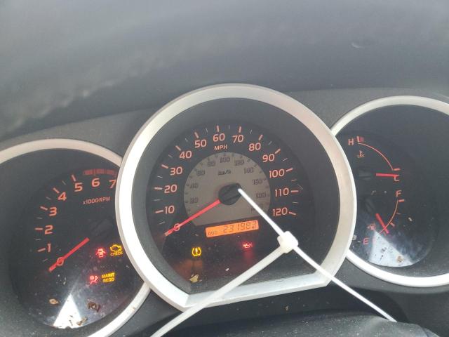 5TETU62N67Z418389 - 2007 TOYOTA TACOMA PRERUNNER ACCESS CAB RED photo 9