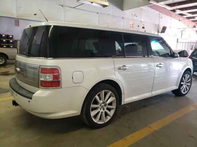 2FMGK5DC8BBD02563 - 2011 FORD FLEX LIMITED WHITE photo 3