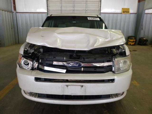 2FMGK5DC8BBD02563 - 2011 FORD FLEX LIMITED WHITE photo 5