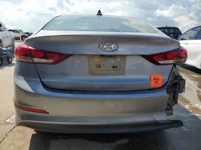 5NPD84LF4HH055549 - 2017 HYUNDAI ELANTRA SE SILVER photo 6