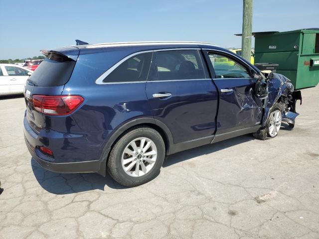 5XYPGDA36KG435838 - 2019 KIA SORENTO L BLUE photo 3