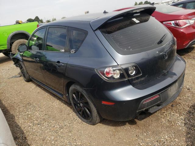 JM1BK34L381171680 - 2008 MAZDA SPEED 3 GRAY photo 2