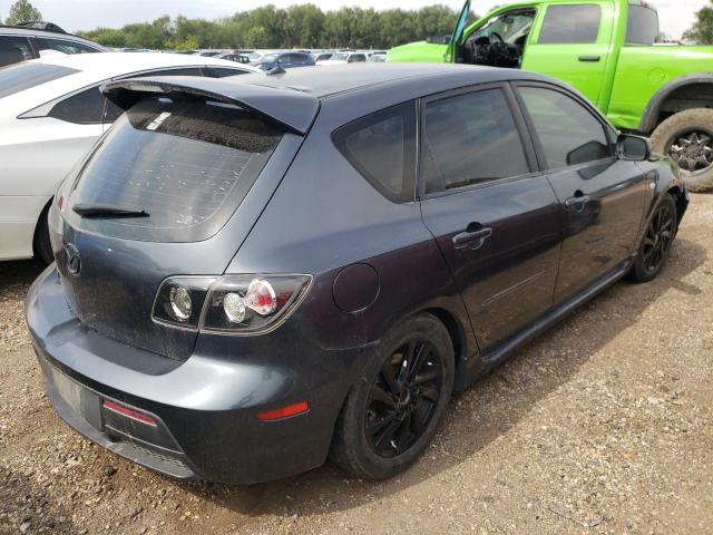 JM1BK34L381171680 - 2008 MAZDA SPEED 3 GRAY photo 3