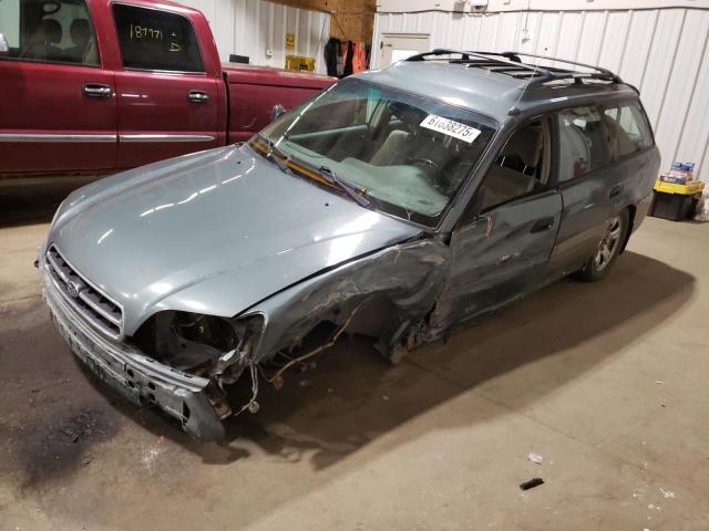4S3BH675217630665 - 2001 SUBARU LEGACY OUTBACK AWP 绿色 照片 1
