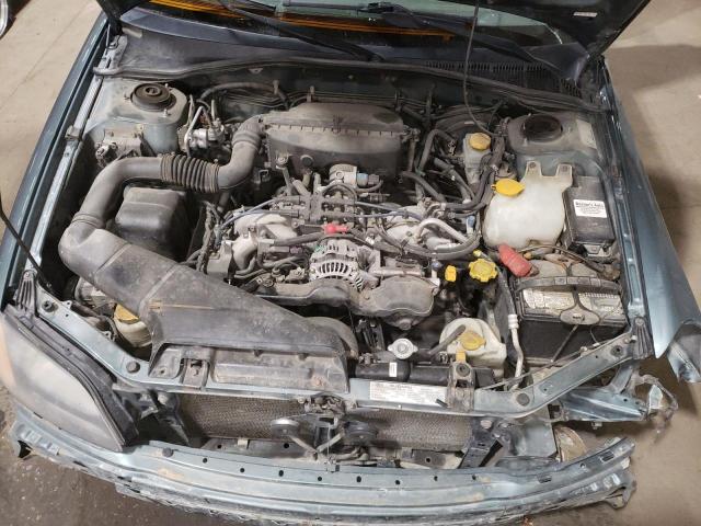 4S3BH675217630665 - 2001 SUBARU LEGACY OUTBACK AWP 绿色 照片 12