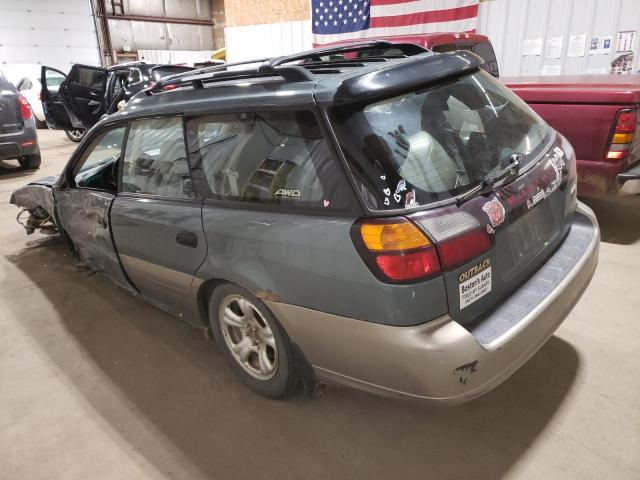 4S3BH675217630665 - 2001 SUBARU LEGACY OUTBACK AWP 绿色 照片 2