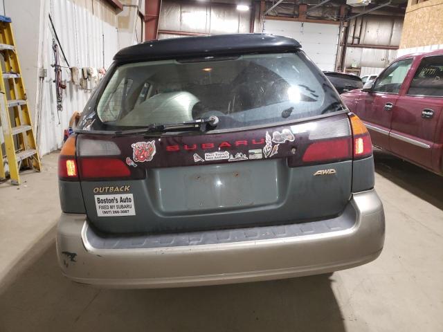 4S3BH675217630665 - 2001 SUBARU LEGACY OUTBACK AWP 绿色 照片 6