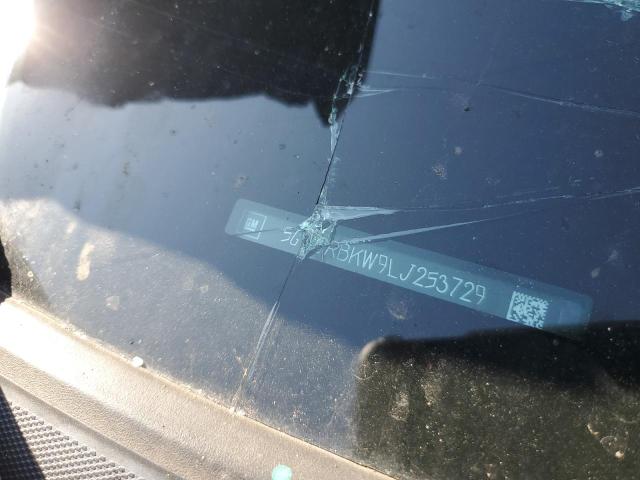 5GAERBKW9LJ253729 - 2020 BUICK ENCLAVE ESSENCE შავი ფოტო 12