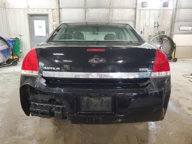 2G1WF5EK6B1210229 - 2011 CHEVROLET IMPALA LS BLACK photo 6