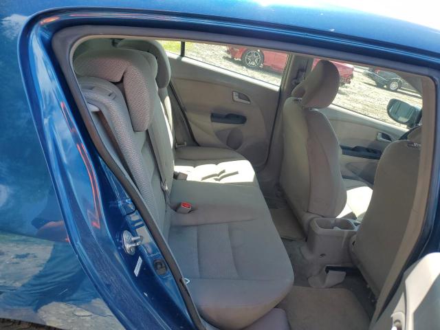 JHMZE2H33ES002063 - 2014 HONDA INSIGHT BLUE photo 10