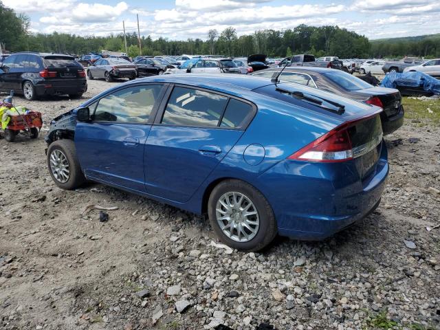 JHMZE2H33ES002063 - 2014 HONDA INSIGHT BLUE photo 2