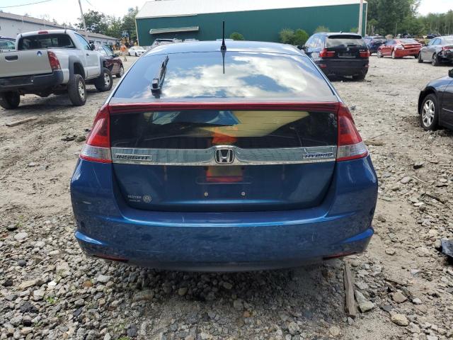 JHMZE2H33ES002063 - 2014 HONDA INSIGHT BLUE photo 6