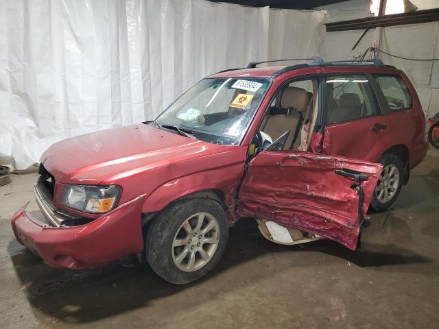 JF1SG65685H727924 - 2005 SUBARU FORESTER 2.5XS Կարմիր լուսանկար 1
