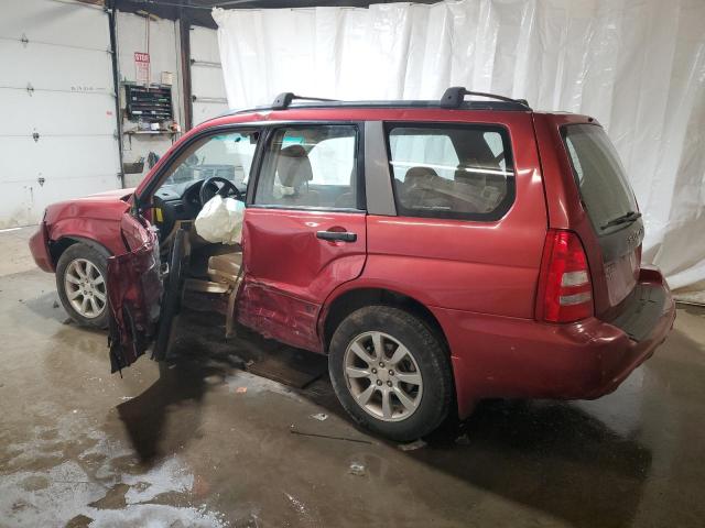 JF1SG65685H727924 - 2005 SUBARU FORESTER 2.5XS Կարմիր լուսանկար 2