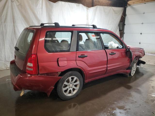 JF1SG65685H727924 - 2005 SUBARU FORESTER 2.5XS Կարմիր լուսանկար 3