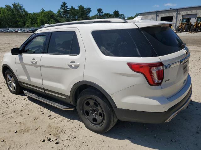 1FM5K8DH3HGD94073 - 2017 FORD EXPLORER XLT Սպիտակ լուսանկար 2