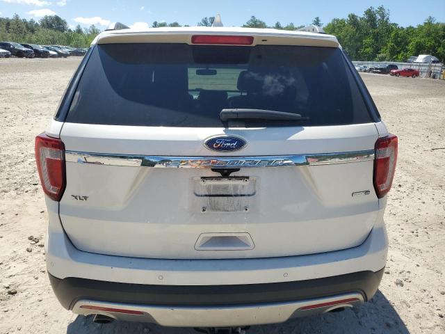 1FM5K8DH3HGD94073 - 2017 FORD EXPLORER XLT Սպիտակ լուսանկար 6