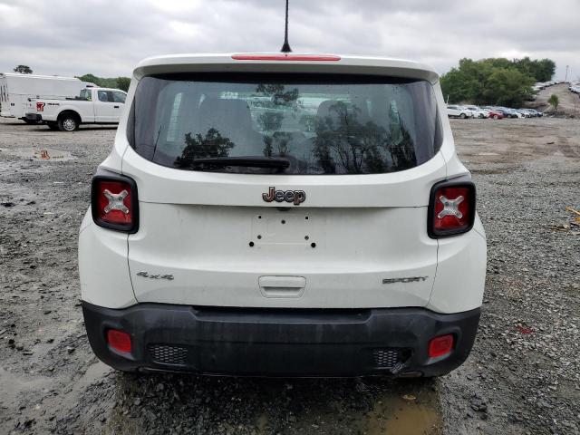 ZACNJDA19NPN51608 - 2022 JEEP RENEGADE SPORT WHITE photo 6