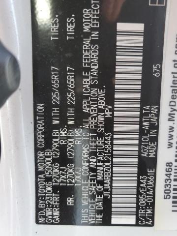 JTJAARBZ0L2158443 - 2020 LEXUS NX 300 BASE Ağ foto 12