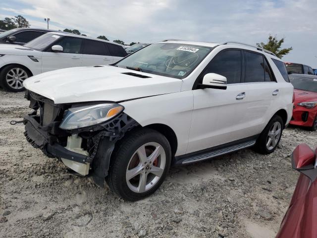 4JGDA5HB5JB110075 - 2018 MERCEDES-BENZ GLE 350 4MATIC WHITE photo 1