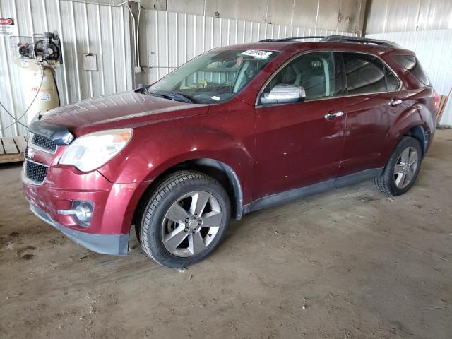 2GNFLGE58C6264116 - 2012 CHEVROLET EQUINOX LTZ RED photo 1