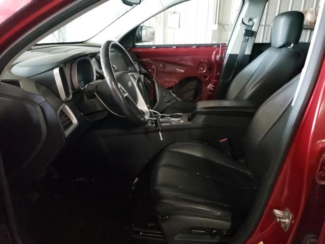 2GNFLGE58C6264116 - 2012 CHEVROLET EQUINOX LTZ RED photo 7