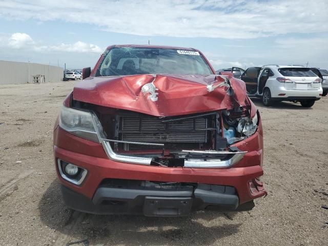 1GCPTCE19G1282300 - 2016 CHEVROLET COLORADO LT RED photo 5