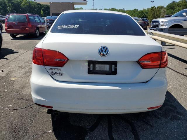 3VW2K7AJ3EM312348 - 2014 VOLKSWAGEN JETTA BASE WHITE photo 6