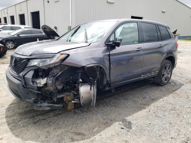 5FNYF7H57KB008434 - 2019 HONDA PASSPORT EXL رمادي صورة 1