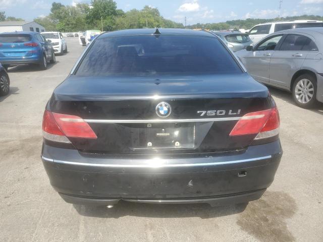 WBAHN835X6DT26333 - 2006 BMW 750 LI BLACK photo 6