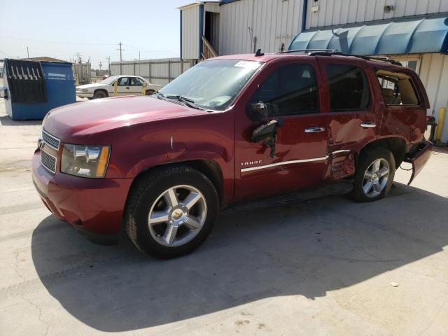 1GNUCCE05AR104765 - 2010 CHEVROLET TAHOE C1500 LTZ RED photo 1